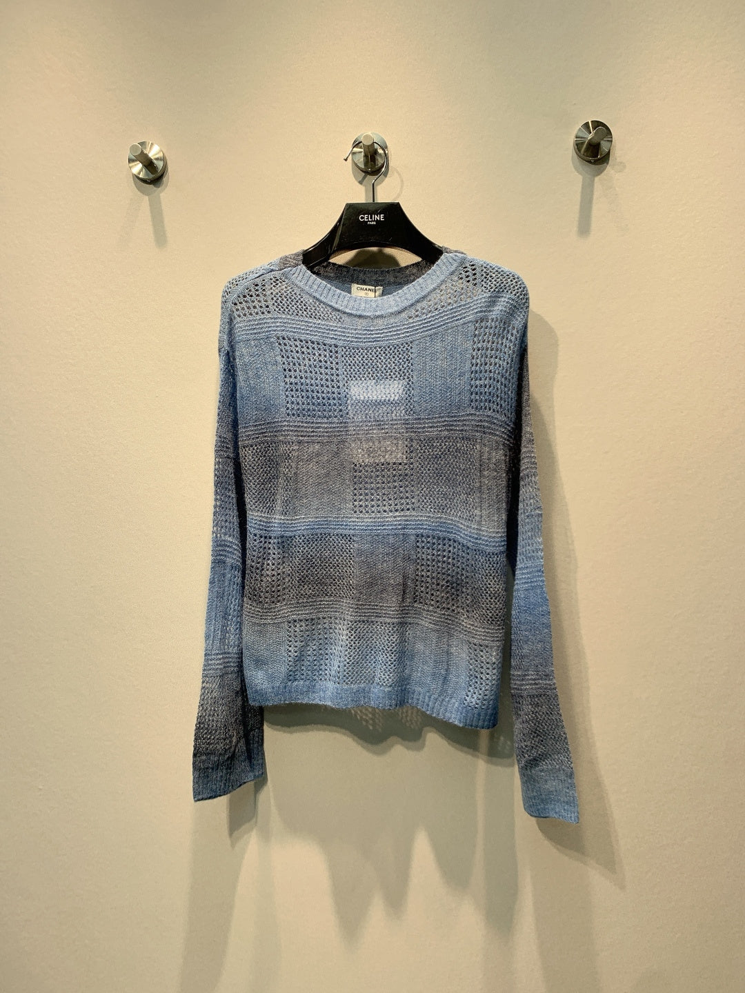CC 26ss Open-Knit Sweater Wool 411506