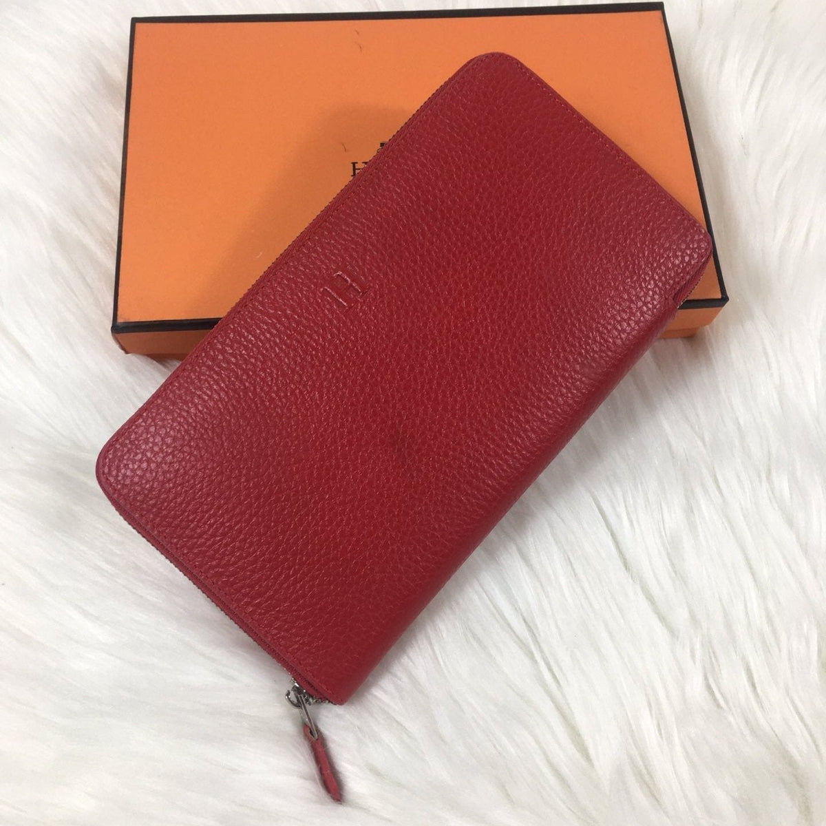 HM Silk'in Classic Wallet 20 Apple Grained Calfskin