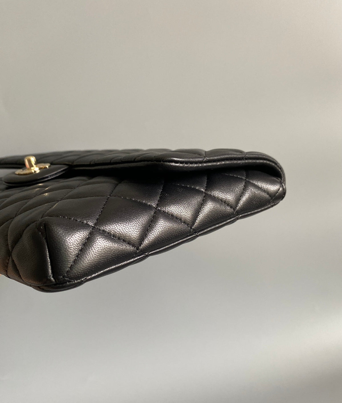CC Handbag 28cm Black Lambskin
