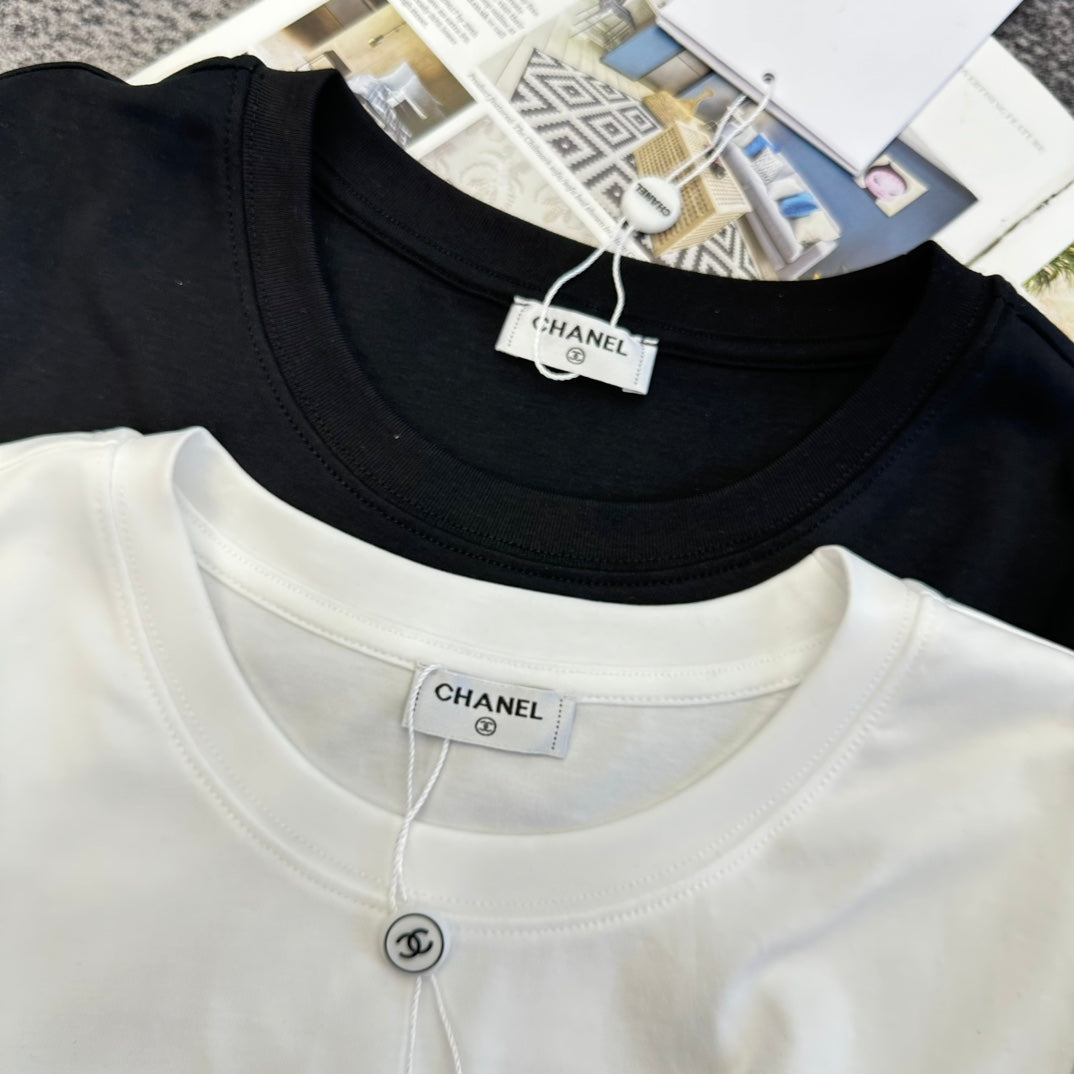 CC SS26 Round Neck T-Shirt Cotton 350838