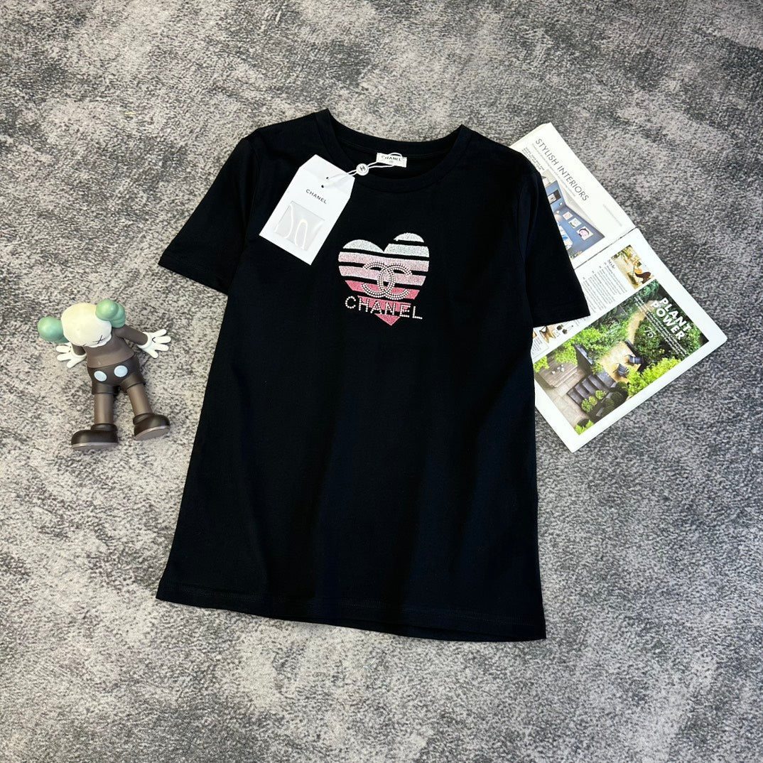 CC SS26 Heart Logo T-shirt Cotton 350629