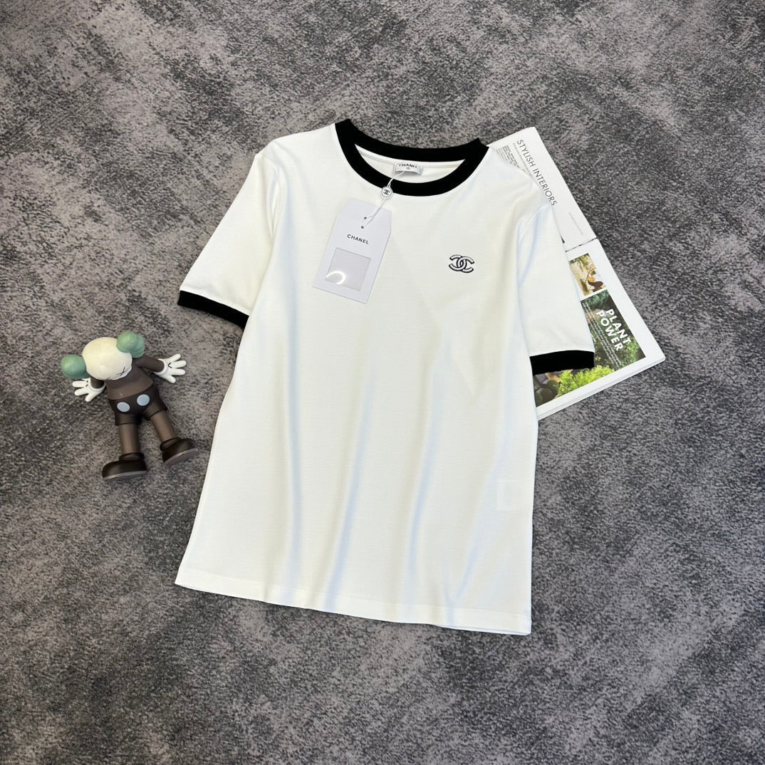 CC SS26 CC Logo Ringer T-shirt Cotton 350539
