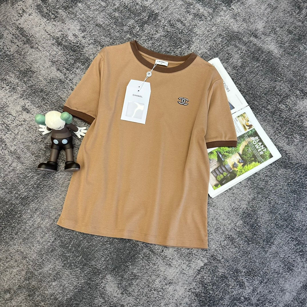 CC SS26 CC Logo Ringer T-shirt Cotton 350539