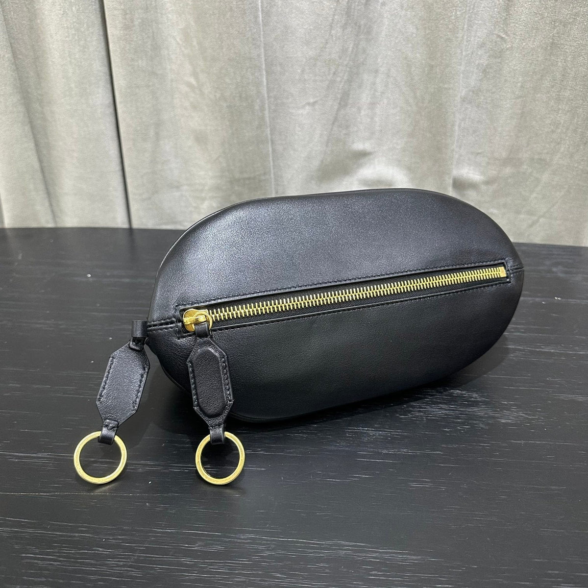 Balenciaga  Bolero Bowling Bag Black Calfksin
