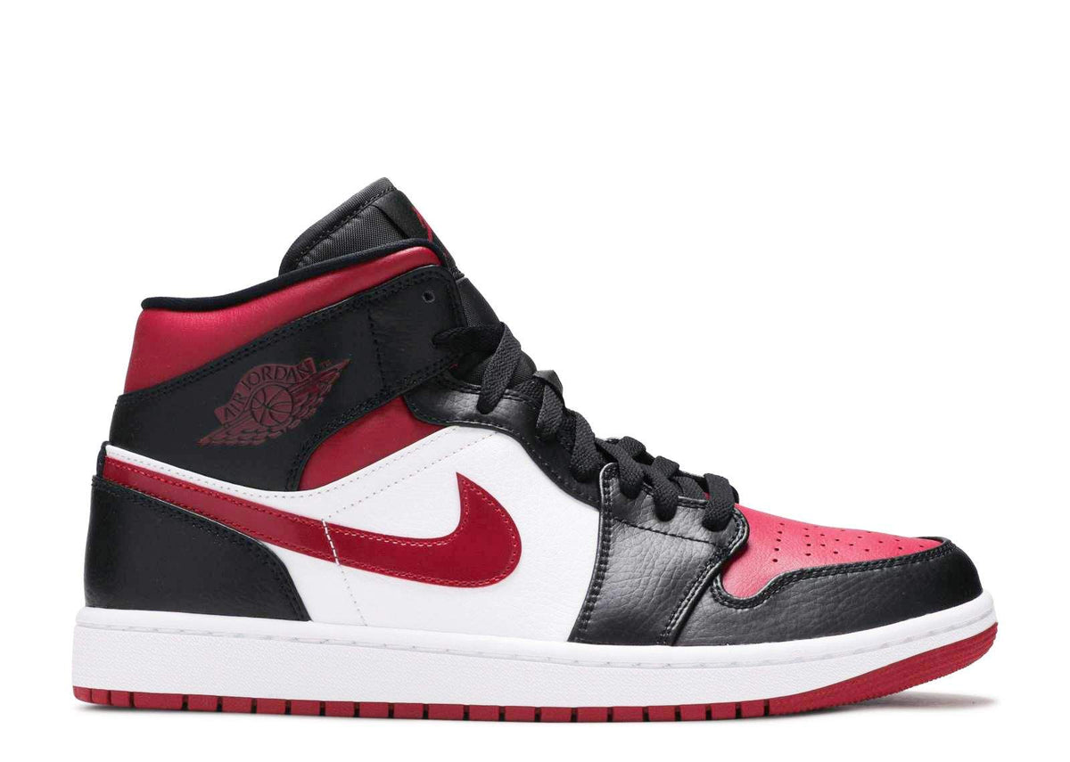 Air Jordan 1 Mid ¡®Noble Red¡¯ Revered Footwear Sneakers - Hype Release