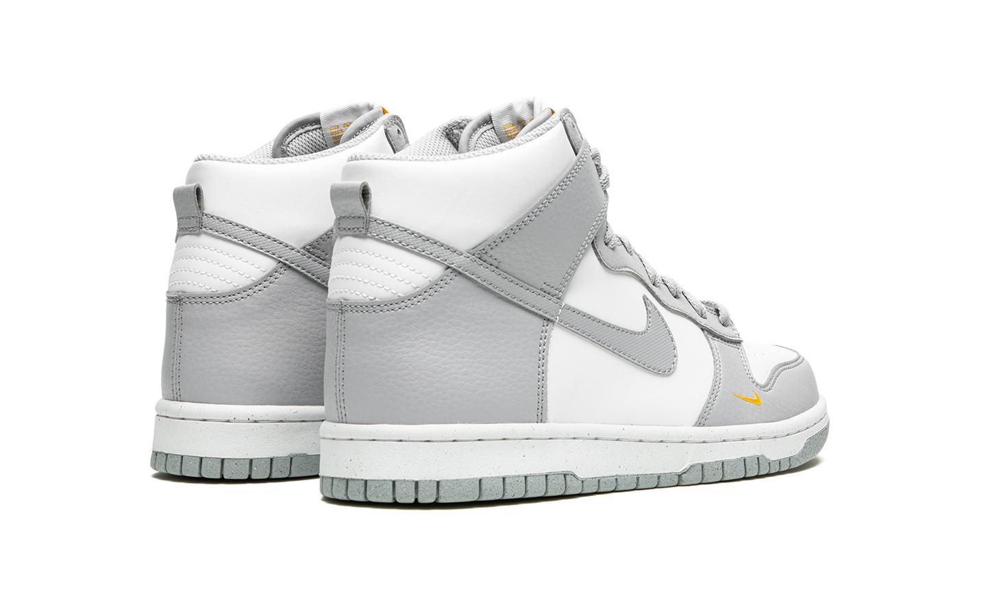 Dunk High GS "Next Nature Wolf Grey Marigold" FD9773 001