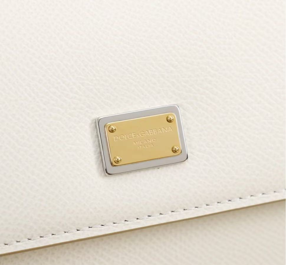 DB Sicily Bag White Dauphine Calfskin