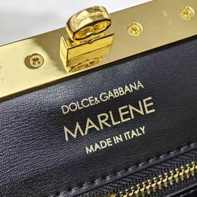 DB Small Marlene Day Bag Black Calfskin