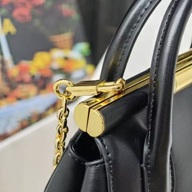 DB Small Marlene Day Bag Black Calfskin