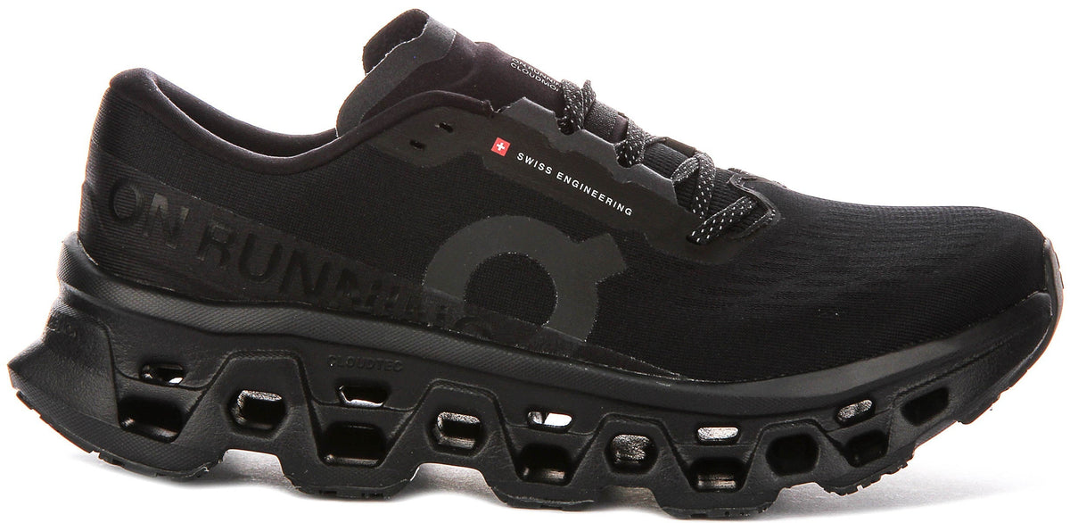 On Running Cloudmonster 3 In All Black For Men