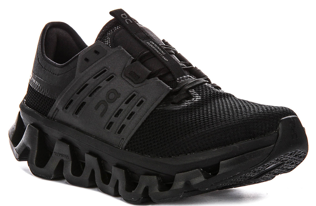 On Running Cloudswift Amp In All Black For Women