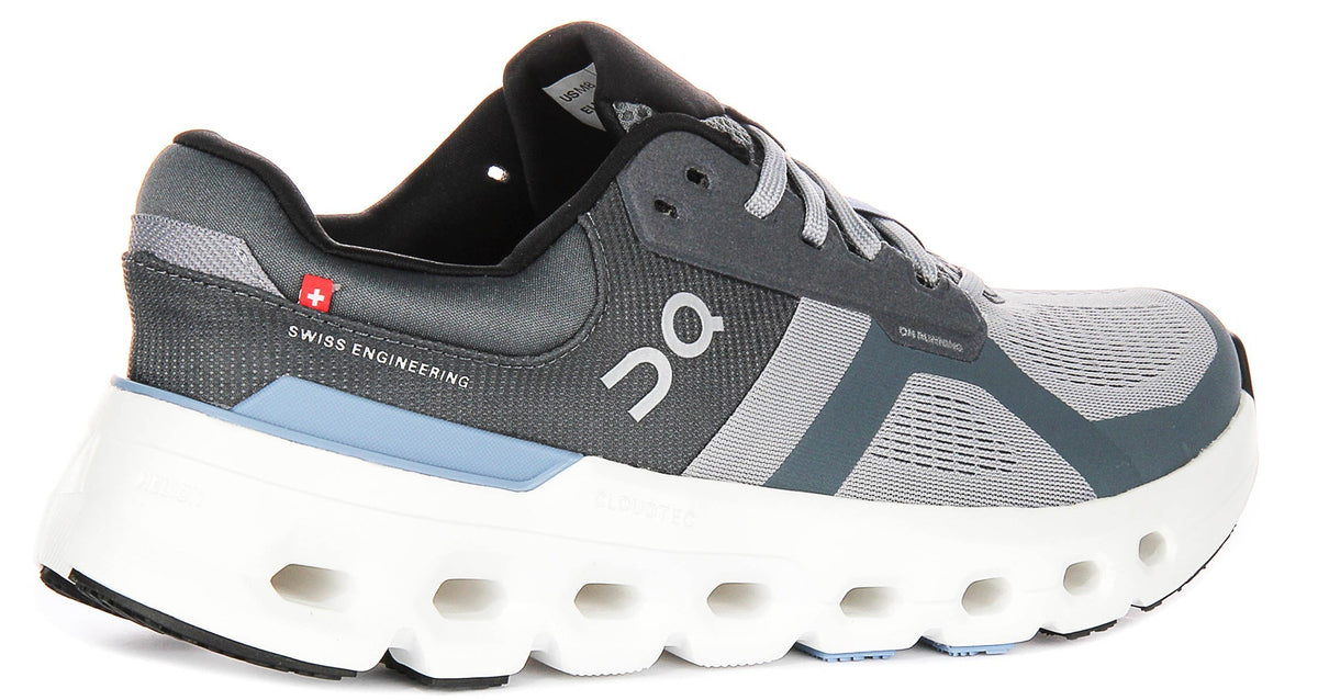 On Running Cloudrunner 2 In Grey Blue For Men