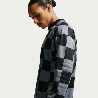 Checkered Goalie Top - Mens