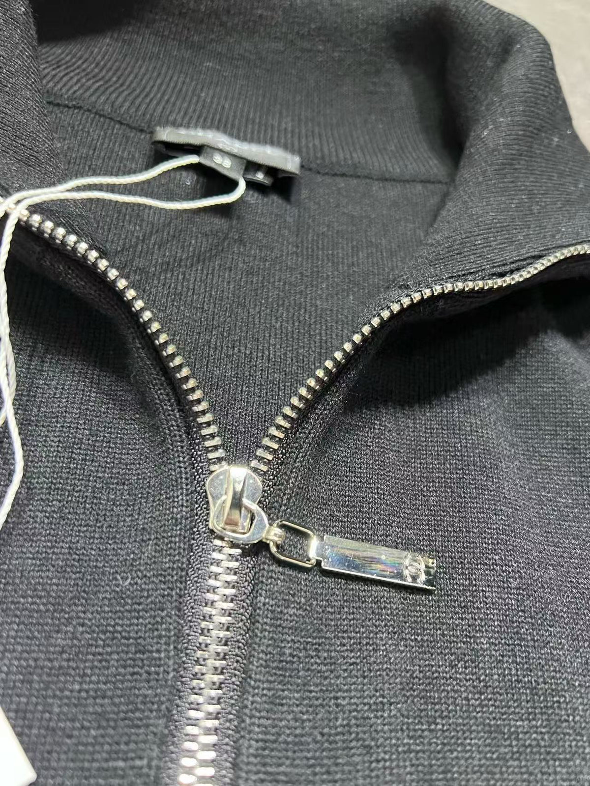 CC Quarter-Zip Sweatshirt Wool Silk Polyamide Cashmere