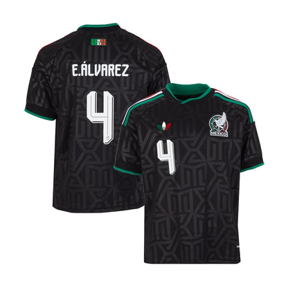 Mexico 26/27 E. Alvarez #4 Replica 3rd Jersey - Youth
