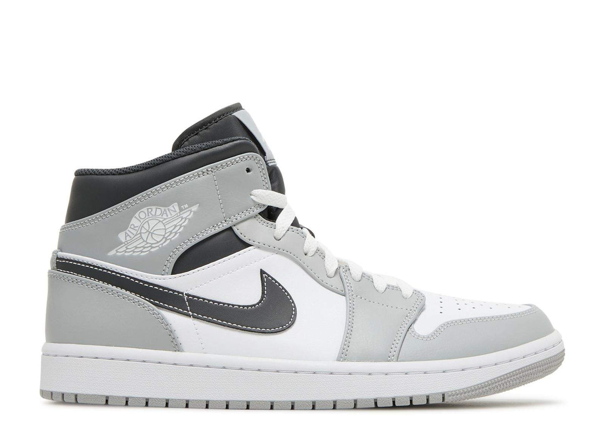 Air Jordan 1 Mid ¡®Light Smoke Grey¡¯ Revered Footwear Sneakers - Court Icon