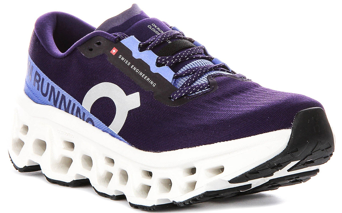 On Running Cloudmonster 3 In Purple For Women