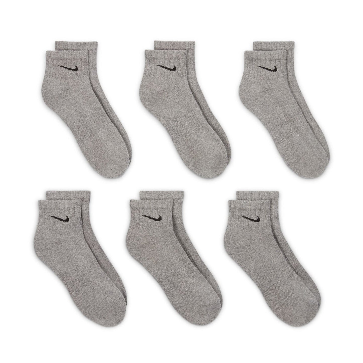 6 Pack Unisex Everyday Cushion Quarter