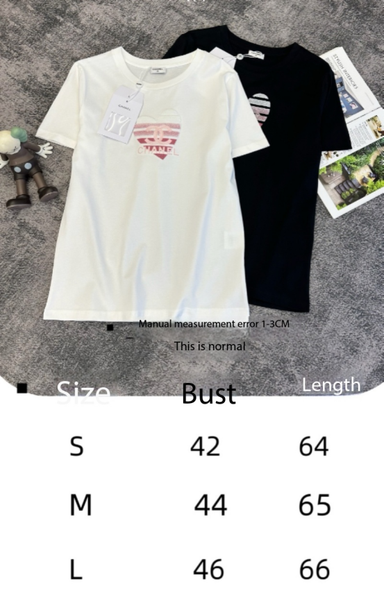 CC SS26 Heart Logo T-shirt Cotton 350629