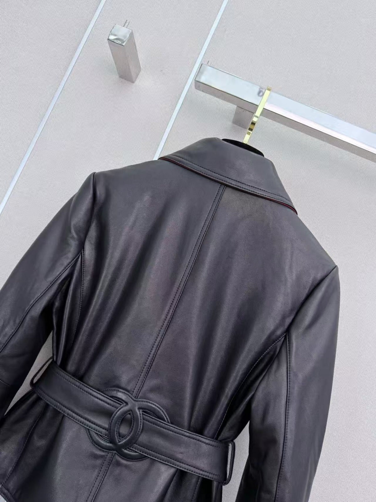 CC Fall Winter 2026 Pre-Collection Jacket Black Lambskin