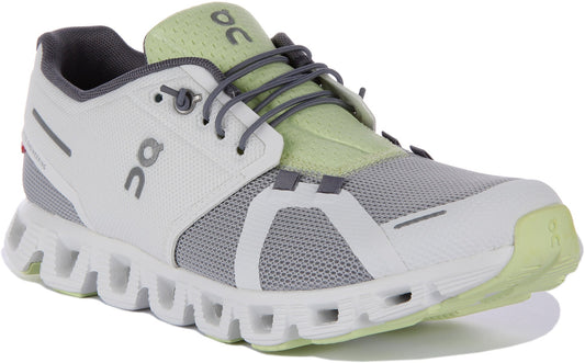 On Running Cloud 5 Push In White Grey For Men