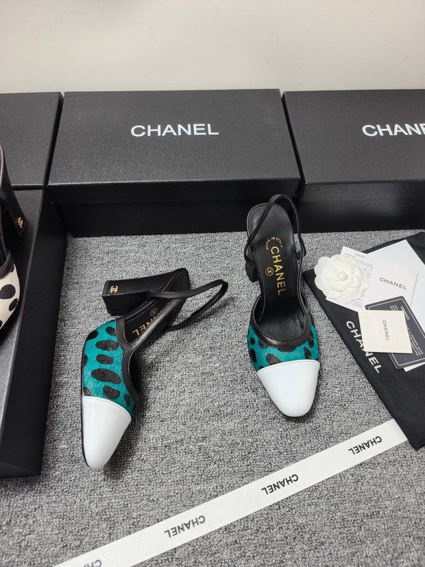 Chanel 2026 Slingback Horsehair Sheepskin 856006