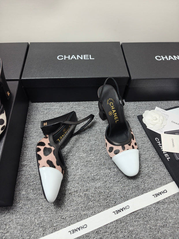 Chanel 2026 Slingback Horsehair Sheepskin 856006