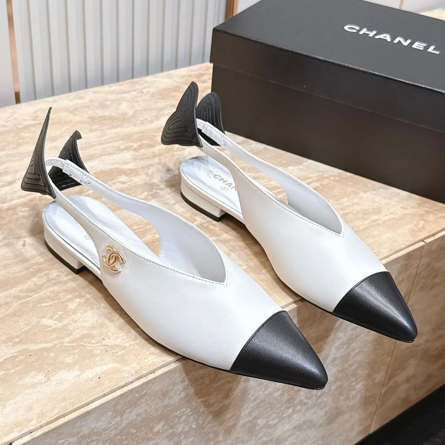 Channel 2026 Slingback 20mm Calfskin 898976