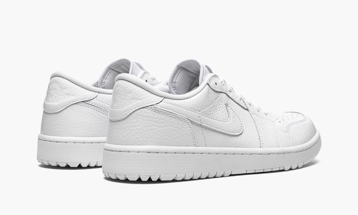 Air Jordan 1 Low Golf “Triple White” Sneakers - Court Classic