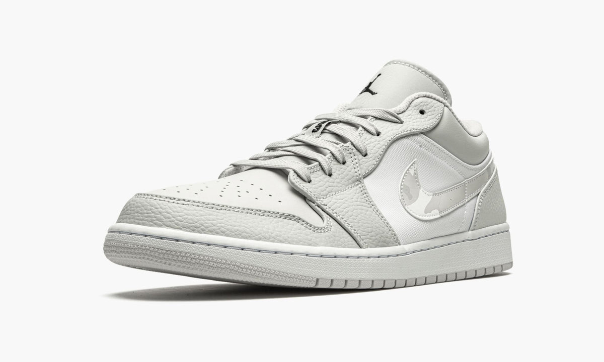 Air Jordan 1 Low White Camo Sneakers - Style Staple | Designer Kicks