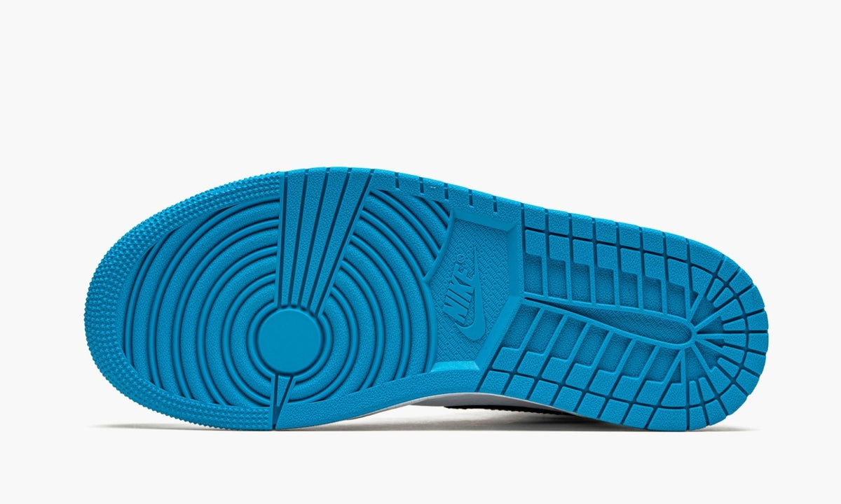 Air Jordan 1 Mid “White / Laser Blue” Sneakers - Court Icon