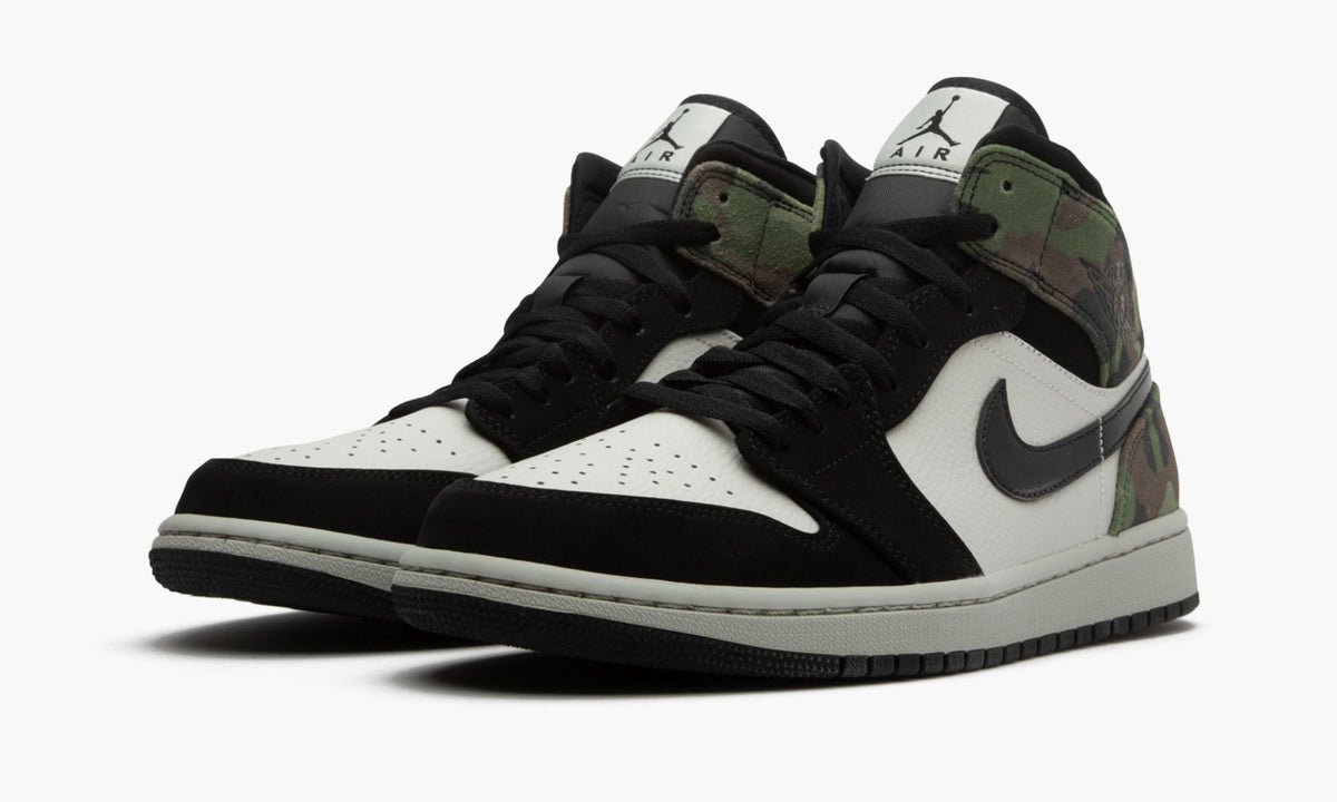 Air Jordan 1 Mid Camo Sneakers - Streetwear Essential | Standout Style