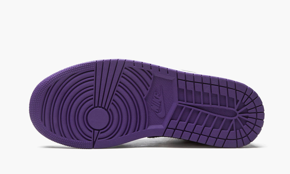 Air Jordan 1 Mid SE “Court Purple Suede” Sneakers - Collaboration Release