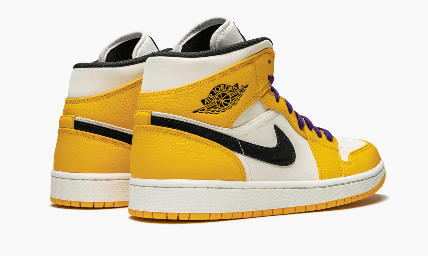 Air Jordan 1 Mid SE Lakers Sneakers - Modern Classic | Designer Kicks