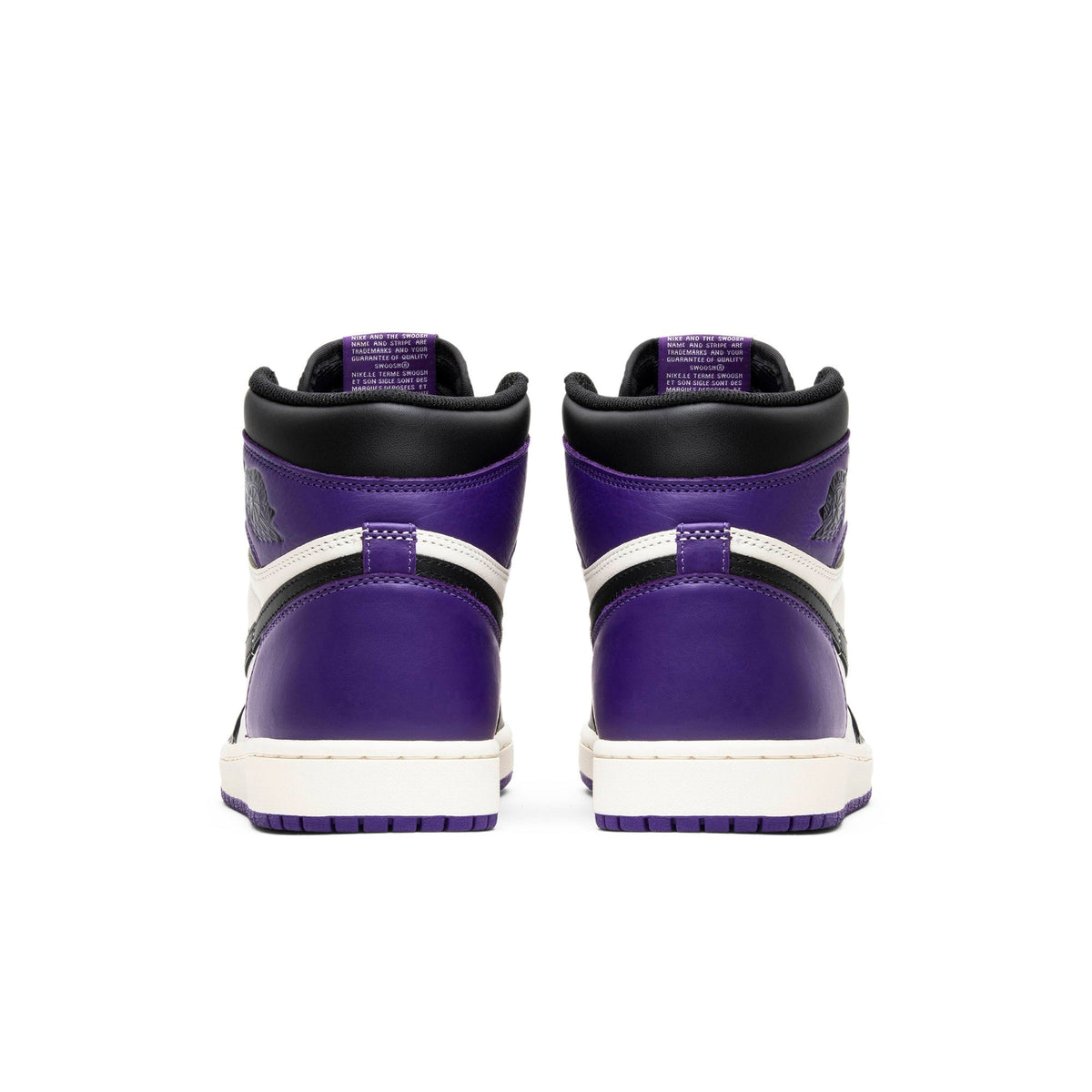 Air Jordan 1 Retro High OG ‘Court Purple’ 555088-501 Sneakers - Streetwear Es...