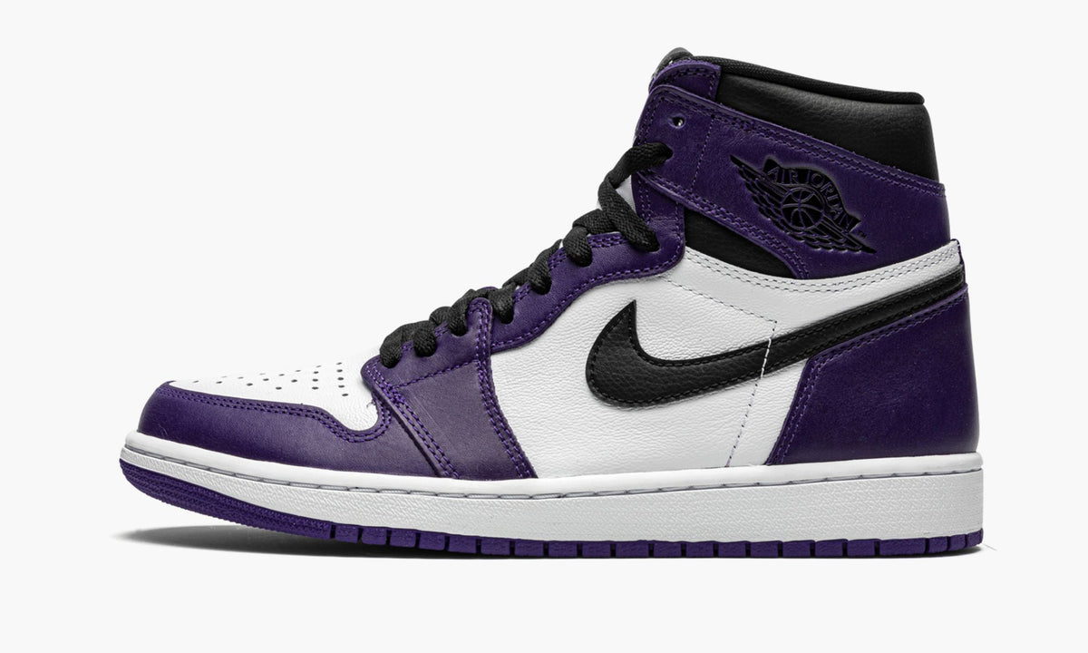Air Jordan 1 Retro High OG “Court Purple 2.0” Sneakers - Cushioned Stride