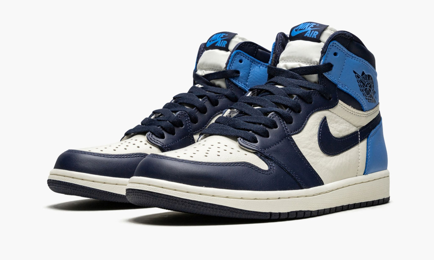 Air Jordan 1 Retro High OG “Obsidian/University Blue” Sneakers - OG Colorway
