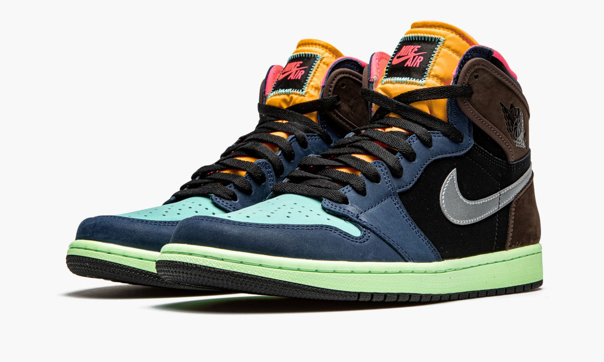 Air Jordan 1 Retro High OG Bio Hack Sneakers - Cushioned Stride