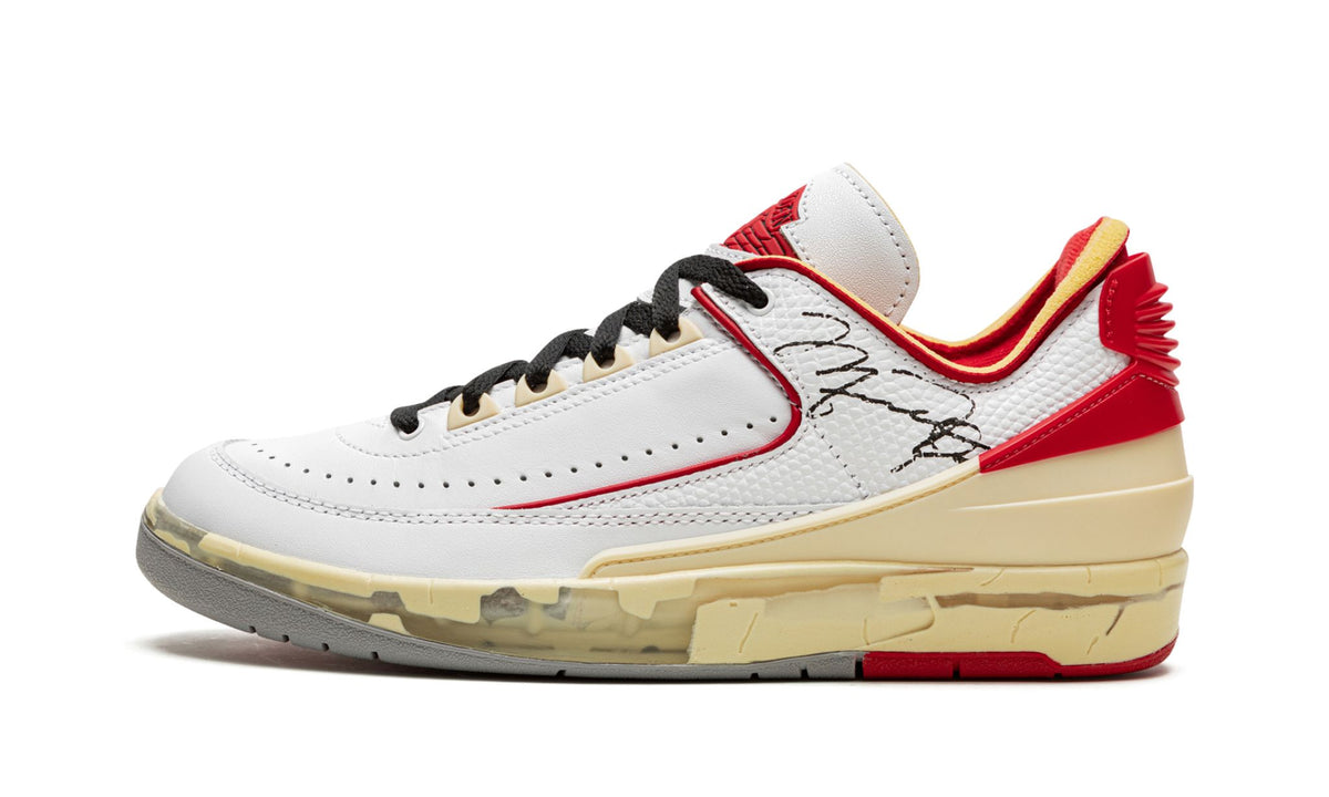 Air Jordan 2 Low OG SP Off-White Sneakers - Heritage Edition