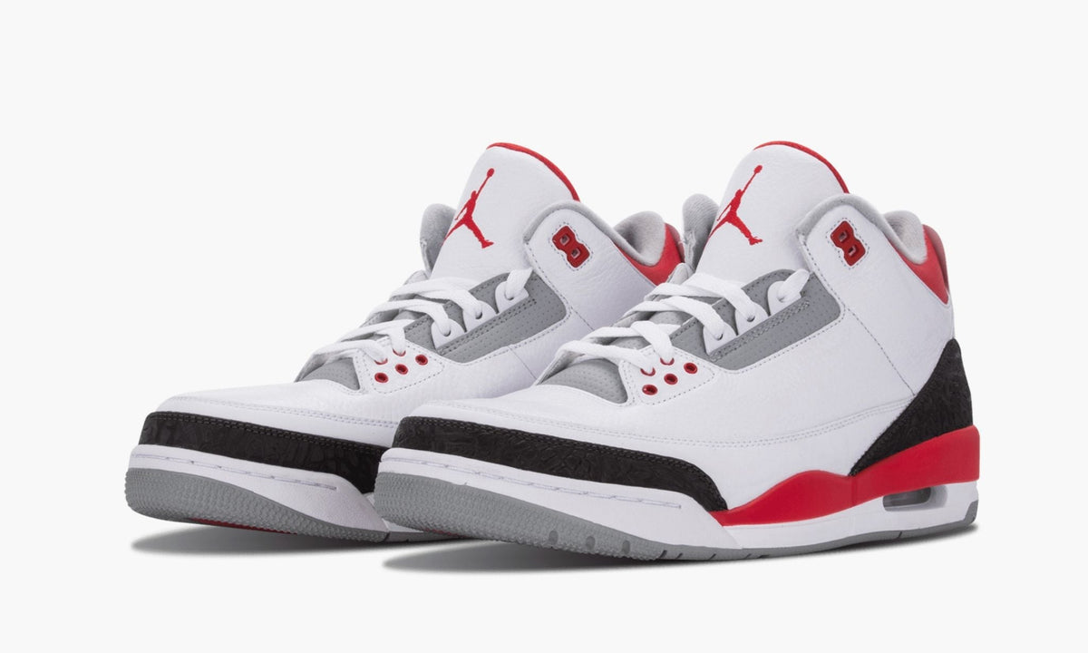 Air Jordan 3 Retro Fire Red Sneakers - Limited Edition | Must-Cop