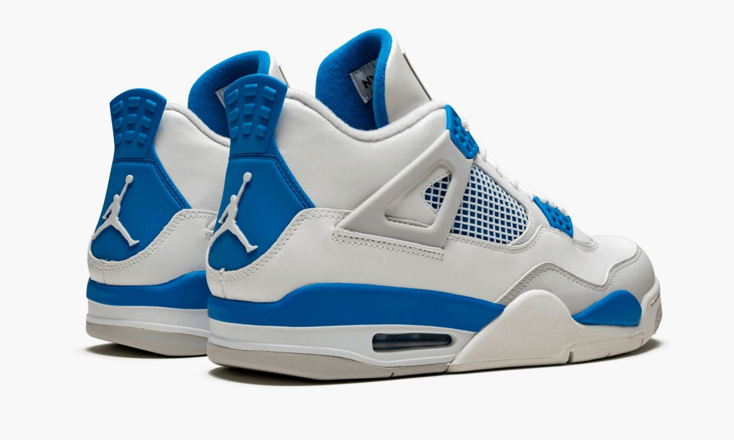 Air Jordan 4 Retro Military Blue Sneakers - Hall of Fame