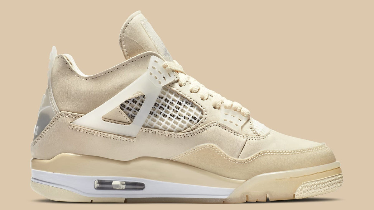 Air Jordan 4 Sail CV9388 Sneakers - Cushioned Stride | Sneakerhead Pick