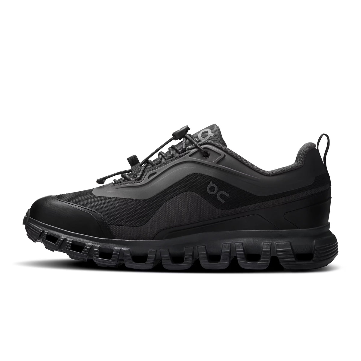 ON Women's Cloud 6 Geo Waterproof Black/Black