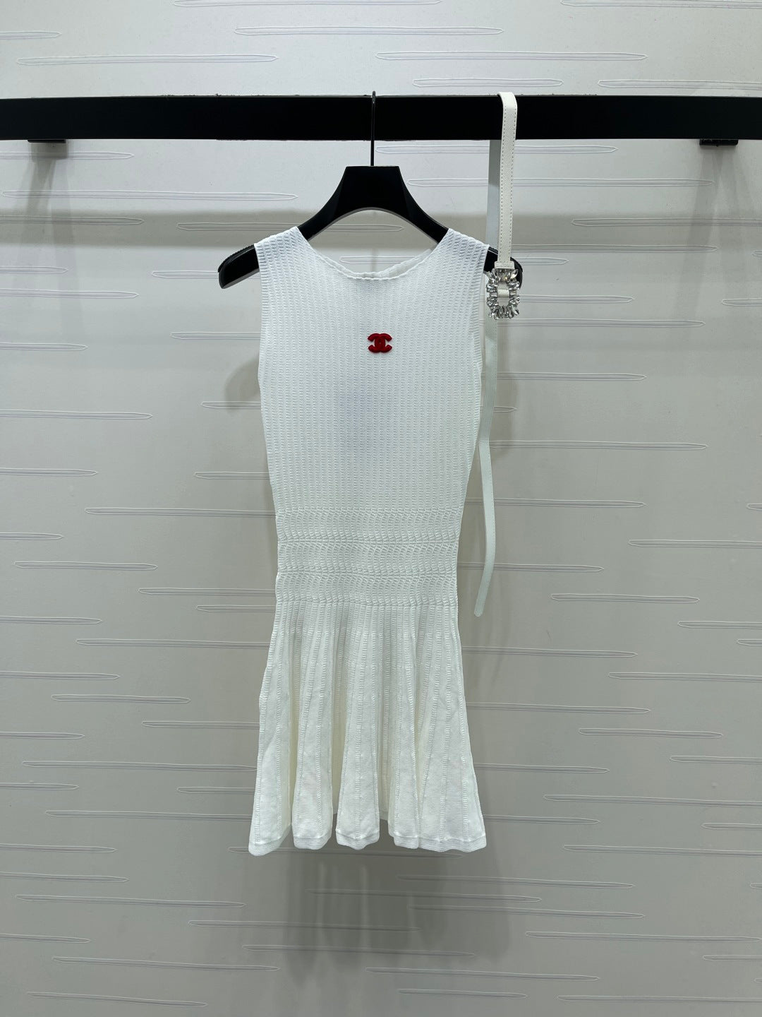 CC Knit Fit & Flare Sleeveless Dress Cotton 406484