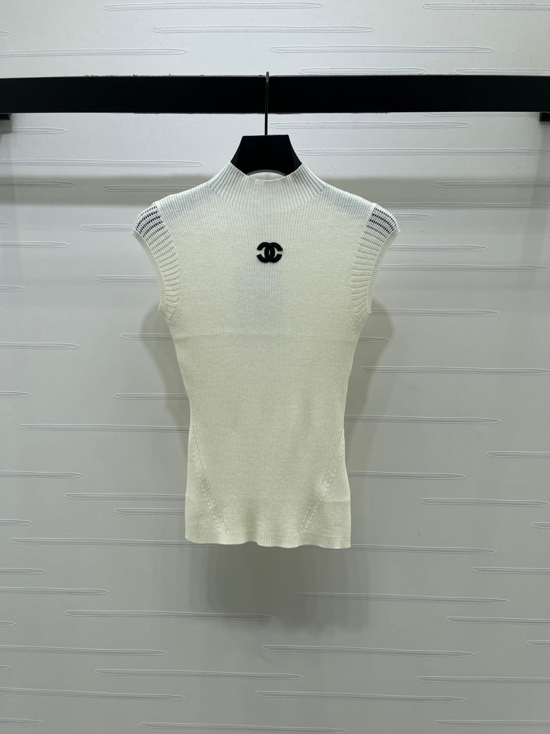 CC Ribbed Knit Tank Top Wool 406422