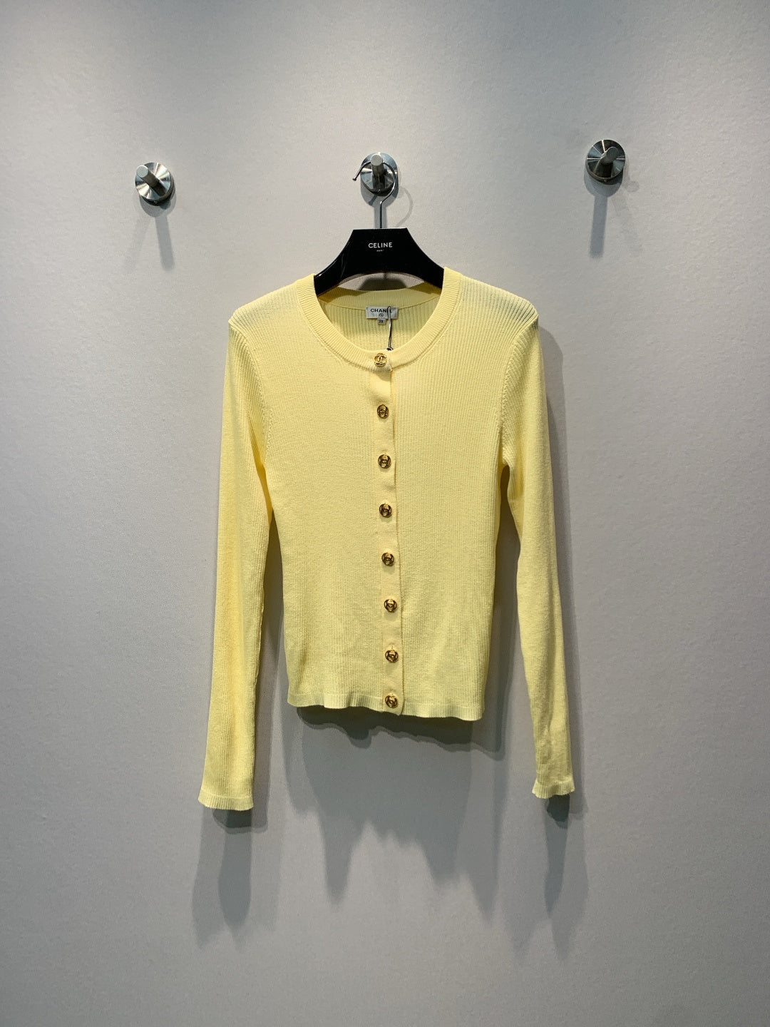 CC Ribbed Cardigan Tencel 411466