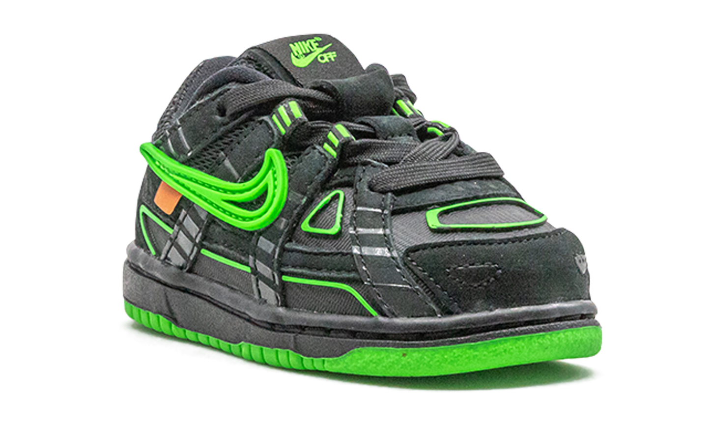 RUBBER DUNK TD "Off-White - Green Strike" CW7444 001