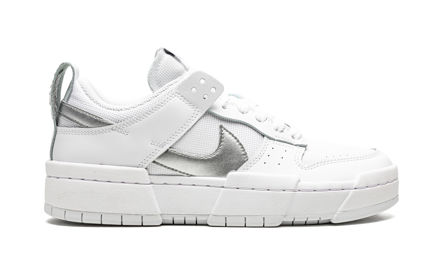 DUNK LO DISRUPT MNS WMNS "White Silver" DJ6226 100