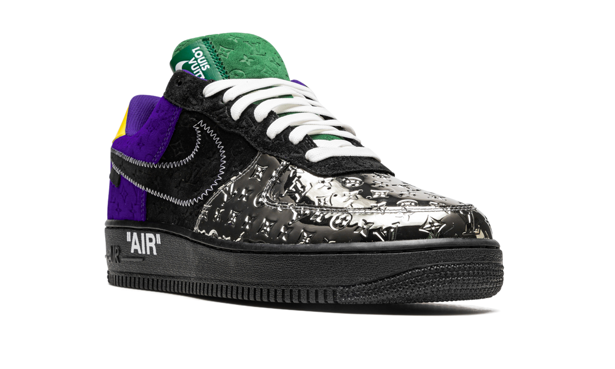 Louis Vuitton Air Force 1 Low "Virgil Abloh - Purple Dusk/Metallic Silver" 1A9VCC