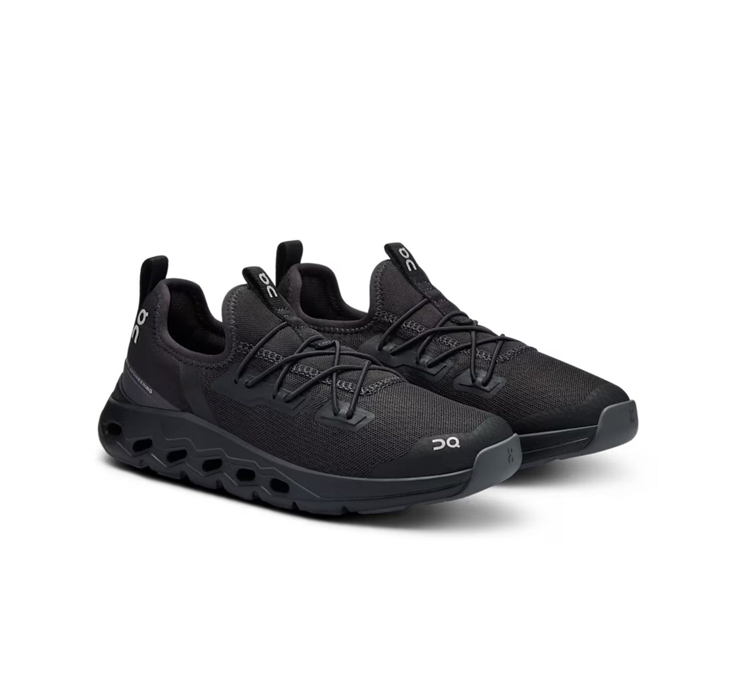 ON Little Kid's Cloudleap Black/Eclipse